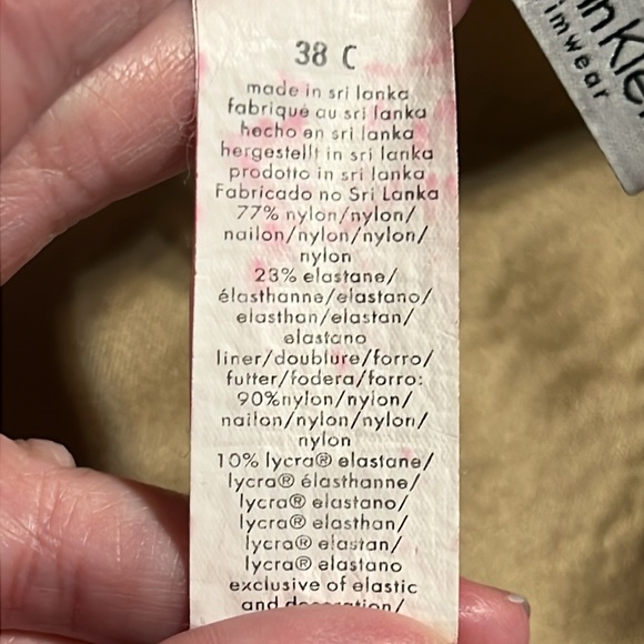 Calvin Klein Polka Dot Bikini Top - Picture 9 of 9